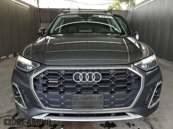 2023 Audi Q5 S line Premium Plus with VIN WA1EAAFY0P2120895, listed as a Copart auction lot 53246645 with 54,859 mi miles and Clean Title. Bid and sale history available at carsss.com. Image 5.