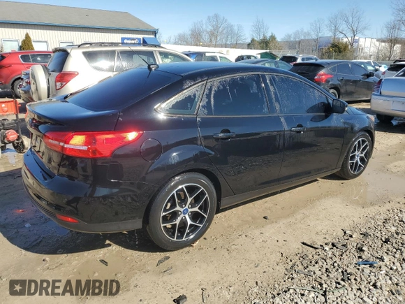 2017 Ford Focus SEL with VIN 1FADP3H27HL203911, listed as a Copart auction lot 47365955 with 85,013 mi miles and Salvage Title. Bid and sale history available at carsss.com. Image 3.