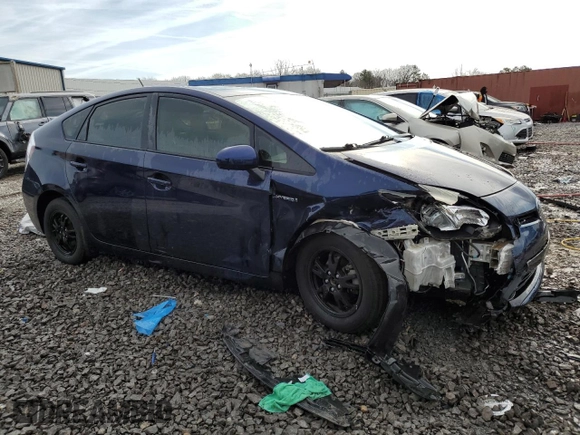 2015 Toyota Prius Four with VIN JTDKN3DU9F0479732, listed as a Copart auction lot 43252505 with 104,506 mi miles and Salvage Title. Bid and sale history available at carsss.com. Image 4.