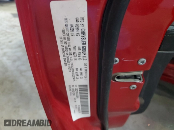 2013 Dodge Dart Limited with VIN 1C3CDFCA6DD336943, listed as a Copart auction lot 52040315 with 136,047 mi miles and Salvage Title. Bid and sale history available at carsss.com. Image 12.