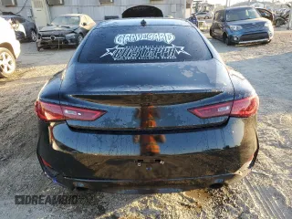 2020 Infiniti Q60 Luxe with VIN JN1EV7EK2LM340177, listed as a Copart auction lot 82057274 with 117,140 mi miles and Salvage Title. Bid and sale history available at carsss.com. Image 6.