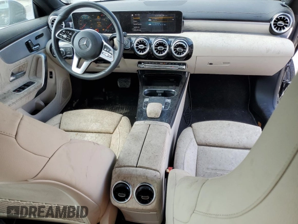 2020 Mercedes-Benz CLA 250 with VIN WDD5J4GB4LN073595, listed as a Copart auction lot 47423514 with 6,083 mi miles and . Bid and sale history available at DreamBid. Image 8.