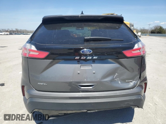 2023 Ford Edge SEL with VIN 2FMPK4J97PBA39606, listed as a Copart auction lot 50685135 with 33,833 mi miles and Salvage Title. Bid and sale history available at carsss.com. Image 6.