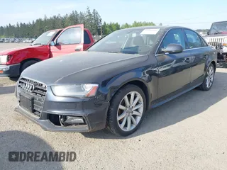 2014 Audi A4 Premium with VIN WAUBFAFL4EN023707, listed as a IAAI auction lot 42106681 with 116,740 mi miles. Bid and sale history available at carsss.com. Image 17.