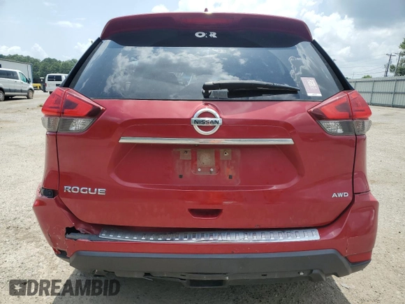 2017 Nissan Rogue S with VIN JN8AT2MV6HW268528, listed as a Copart auction lot 61967925 with 209,376 mi miles and Clean title. Bid and sale history available at DreamBid. Image 6.