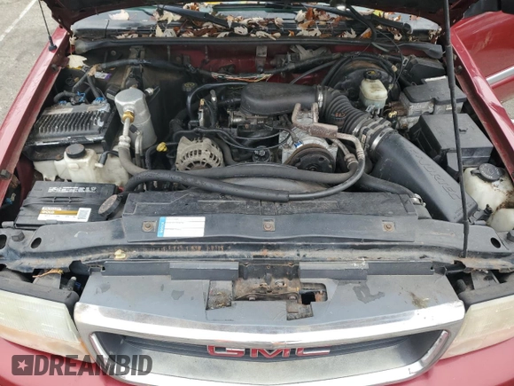 1999 GMC Jimmy SLE z VIN 1GKDT13W3X2546163, wystawiony jako Copart lot #79842734 z przebiegiem 144 800 mil mil oraz Szkoda całkowita • Salvage title. Historia ofert i sprzedaży dostępna na DreamBid. Obrazek 12.