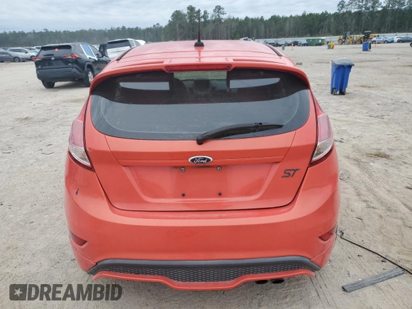 2015 Ford Fiesta ST with VIN 3FADP4GX7FM148407, listed as a Copart auction lot 46087425 with 108,616 mi miles and Clean Title. Bid and sale history available at carsss.com. Image 6.