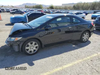 2010 Honda Civic Cpe LX with VIN 2HGFG1B6XAH507144, listed as a Copart auction lot 48334745 with 157,019 mi miles and Salvage Title. Bid and sale history available at carsss.com. Image 1.