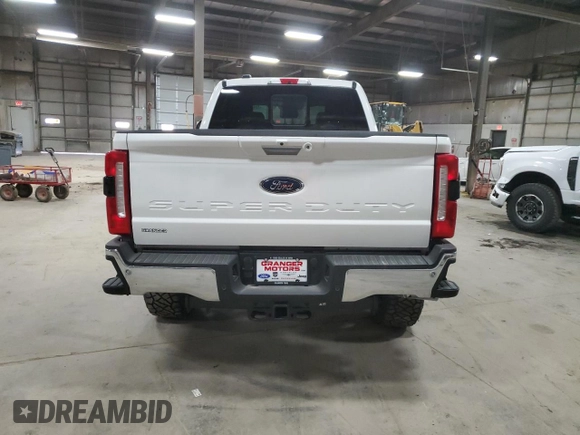 2024 Ford F-250 XL with VIN 1FT8W2BM1REF55987, listed as a Copart auction lot 52997625 with 11 mi miles and Salvage title. Bid and sale history available at DreamBid. Image 6.