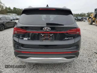2023 Hyundai Santa Fe Hybrid SEL Premium with VIN 5NMS3DA14PH018462, listed as a Copart auction lot 75072244 with 5,047 mi miles and Salvage Title. Bid and sale history available at carsss.com. Image 6.
