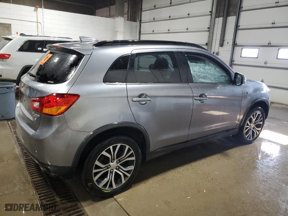 2017 Mitsubishi Outlander Sport SEL 2.4 with VIN JA4AR4AW5HZ064105, listed as a Copart auction lot 89061885 with 108,836 mi miles and Salvage Title. Bid and sale history available at carsss.com. Image 3.