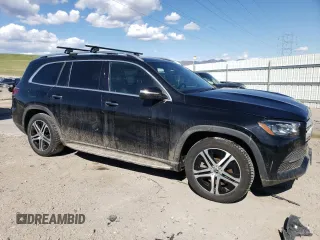 2020 Mercedes-Benz GLS 450 z VIN 4JGFF5KE6LA132513, wystawiony jako Copart lot #53993955 z przebiegiem 76 140 mil mil oraz Szkoda całkowita • Salvage title. Historia ofert i sprzedaży dostępna na DreamBid. Obrazek 4.