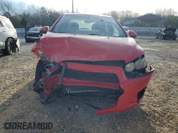 2015 Chevrolet Sonic LT with VIN 1G1JC5SHXF4213334, listed as a Copart auction lot 50563675 with 100,122 mi miles and Clean Title. Bid and sale history available at DreamBid. Image 5.