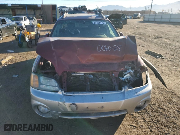 2003 Subaru Baja with VIN 4S4BT61CX37105700, listed as a Copart auction lot 89353775 with 103,778 mi miles and Salvage Title. Bid and sale history available at DreamBid. Image 5.