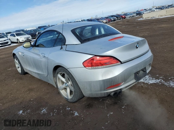 2013 BMW Z4 sDrive28i with VIN WBALL5C57DJ104460, listed as a Copart auction lot 45978395 with 109,718 mi miles and Salvage Title. Bid and sale history available at carsss.com. Image 2.