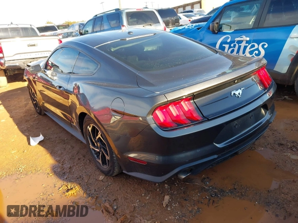 2020 Ford Mustang EcoBoost with VIN 1FA6P8TH9L5113805, listed as a IAAI auction lot 41588921 with 43,895 mi miles. Bid and sale history available at carsss.com. Image 3.