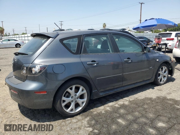 2009 Mazda 3 S Touring with VIN JM1BK344591250908, listed as a Copart auction lot 60690215 with 164,063 mi miles and Salvage title. Bid and sale history available at DreamBid. Image 3.