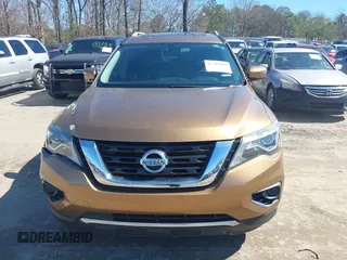 2017 Nissan Pathfinder Platinum with VIN 5N1DR2MN1HC608477, listed as a IAAI auction lot 41744400 with 137,974 mi miles. Bid and sale history available at carsss.com. Image 12.