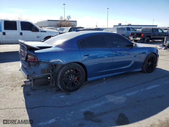 2021 Dodge Charger Scat Pack with VIN 2C3CDXGJ9MH578256, listed as a Copart auction lot 88499705 with 20,519 mi miles and Salvage Title. Bid and sale history available at carsss.com. Image 3.