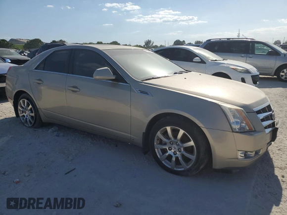 2008 Cadillac CTS RWD w/1SA with VIN 1G6DF577X80153211, listed as a Copart auction lot 51835245 with 122,818 mi miles and Clean Title. Bid and sale history available at carsss.com. Image 4.