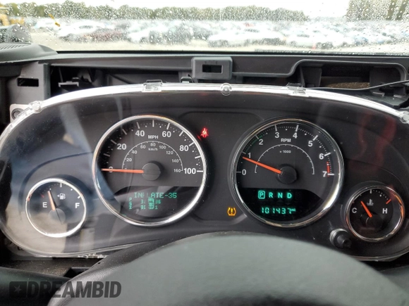 2018 Jeep Wrangler JK Unlimited Sport S with VIN 1C4HJWDGXJL837610, listed as a Copart auction lot 79299724 with 101,437 mi miles and Salvage Title. Bid and sale history available at carsss.com. Image 9.