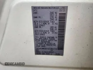 2013 Nissan Pathfinder SV with VIN 5N1AR2MM1DC659076, listed as a Copart auction lot 61275455 with 204,930 mi miles and Clean title. Bid and sale history available at DreamBid. Image 10.