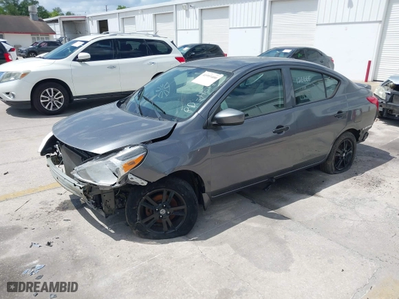 2019 Nissan Versa Sedan SV with VIN 3N1CN7AP9KL874567, listed as a IAAI auction lot 41953400 with 73,022 mi miles. Bid and sale history available at carsss.com. Image 18.