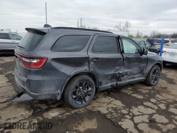 2023 Dodge Durango R/T with VIN 1C4SDJCT2PC640082, listed as a Copart auction lot 79614674 with 26,882 mi miles and Clean title. Bid and sale history available at DreamBid. Image 3.