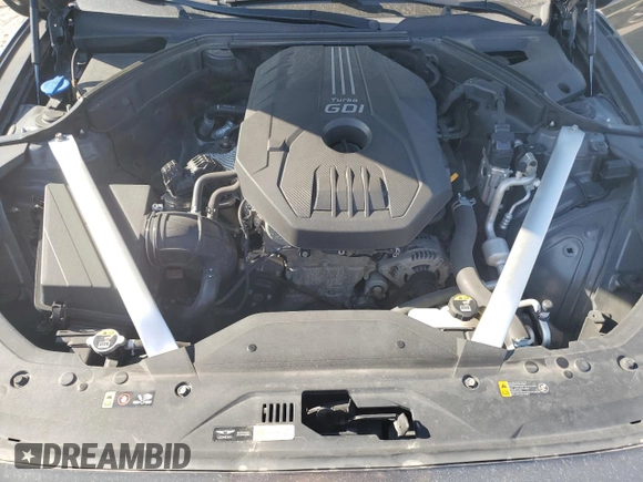 2019 Genesis G70 2.0T Advanced with VIN KMTG34LA5KU030769, listed as a Copart auction lot 48189325 with 100,443 mi miles and Salvage Title. Bid and sale history available at carsss.com. Image 11.