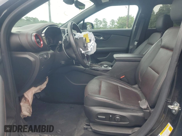 2020 Chevrolet Blazer RS with VIN 3GNKBERS2LS590940, listed as a Copart auction lot 59411645 with 85,108 mi miles and Salvage title. Bid and sale history available at DreamBid. Image 7.