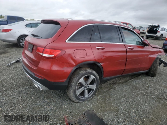 2018 Mercedes-Benz GLC 300 z VIN WDC0G4JB3JV081450, wystawiony jako Copart lot #51500565 z przebiegiem 54 093 mil mil oraz Czysty tytuł • Clean title. Historia ofert i sprzedaży dostępna na DreamBid. Obrazek 3.