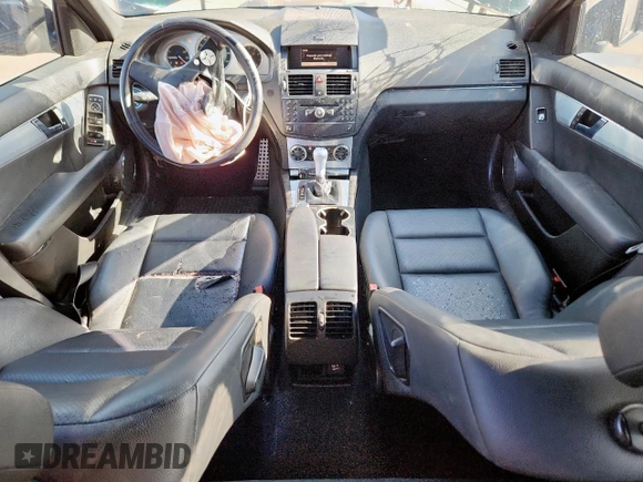 2008 Mercedes-Benz C 300 Sport with VIN WDDGF54X88F091986, listed as a Copart auction lot 59940055 with 156,150 mi miles and Salvage title. Bid and sale history available at DreamBid. Image 8.