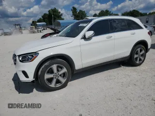 2022 Mercedes-Benz GLC 300 z VIN W1N0G8EB2NV399047, wystawiony jako Copart lot #63699815 z przebiegiem 19 436 mil mil oraz Szkoda całkowita • Salvage title. Historia ofert i sprzedaży dostępna na DreamBid. Obrazek 1.