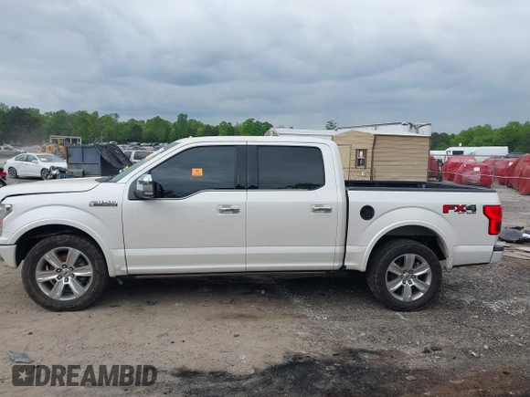 2018 Ford F-150 XL z VIN 1FTEW1EG4JFA55713, wystawiony jako IAAI lot #42096912 z przebiegiem 168 000 mil mil oraz . Historia ofert i sprzedaży dostępna na DreamBid. Obrazek 14.