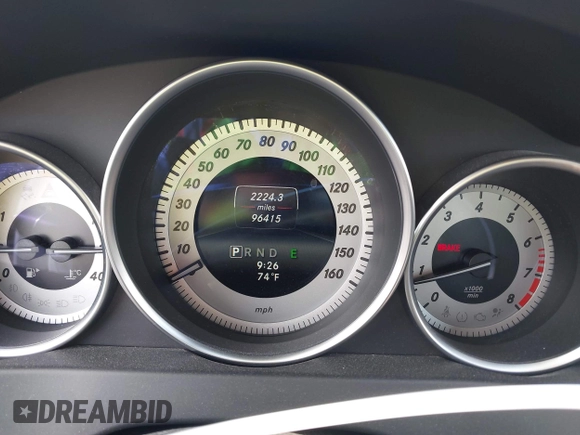 2014 Mercedes-Benz C 250 Sport with VIN WDDGF4HB5EG245388, listed as a IAAI auction lot 42407602 with 96,415 mi miles and . Bid and sale history available at DreamBid. Image 7.