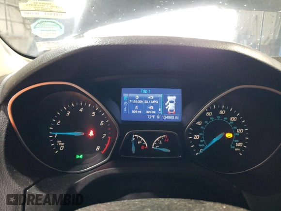 2013 Ford Focus SE z VIN 1FADP3F29DL373961, wystawiony jako Copart lot #59277175 z przebiegiem 134 980 mil mil oraz Szkoda całkowita • Salvage title. Historia ofert i sprzedaży dostępna na DreamBid. Obrazek 9.