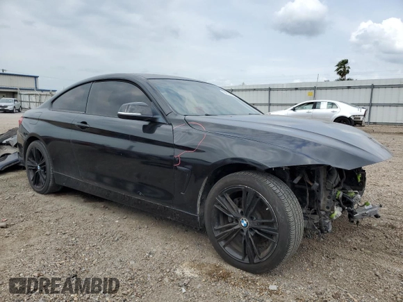 2015 BMW 4 Series 428i xDrive with VIN WBA3N9C50FK247264, listed as a Copart auction lot 54709725 with 75,218 mi miles and Salvage title. Bid and sale history available at DreamBid. Image 4.