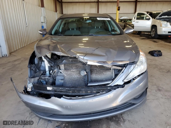 2014 Hyundai Sonata GLS with VIN 5NPEB4AC8EH839940, listed as a Copart auction lot 52439425 with 205,458 mi miles and Salvage Title. Bid and sale history available at carsss.com. Image 5.