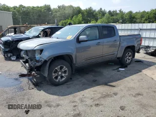 2019 Chevrolet Colorado 4WD Z71 with VIN 1GCGTDEN3K1311856, listed as a Copart auction lot 60321235 with 119,675 mi miles and Salvage title. Bid and sale history available at DreamBid. Image 1.