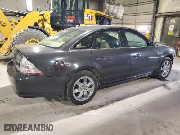 2008 Ford Taurus SEL with VIN 1FAHP27W18G103697, listed as a Copart auction lot 44206775 with 178,726 mi miles and Salvage Title. Bid and sale history available at carsss.com. Image 3.