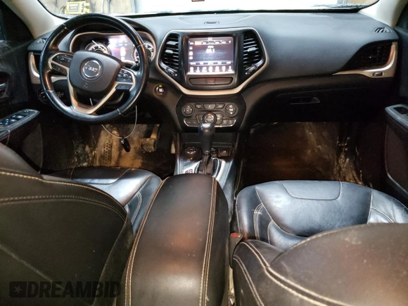 2016 Jeep Cherokee Limited with VIN 1C4PJMDB0GW339721, listed as a Copart auction lot 49602525 with 164,758 mi miles and Clean Title. Bid and sale history available at carsss.com. Image 8.
