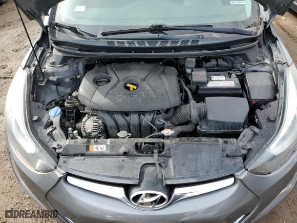 2014 Hyundai Elantra SE with VIN 5NPDH4AE5EH508602, listed as a Copart auction lot 50047935 with 95,808 mi miles and Salvage Title. Bid and sale history available at carsss.com. Image 11.