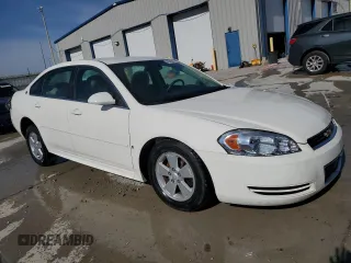2009 Chevrolet Impala LT with VIN 2G1WT57KX91119948, listed as a Copart auction lot 49243045 with 110,862 mi miles and Salvage Title. Bid and sale history available at DreamBid. Image 4.