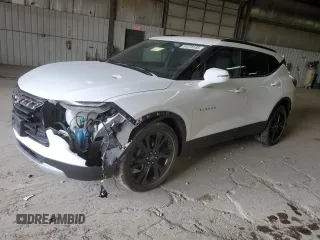 2020 Chevrolet Blazer LT с VIN 3GNKBCRS3LS715903, выставлен на аукционе Copart как лот 51078185 с пробегом 56 119 миль миль и Списание • Salvage title. История ставок и продаж доступна на DreamBid. Изображение 1.