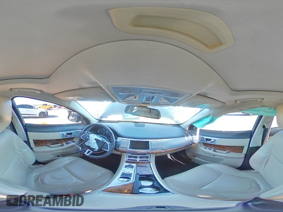 2015 Jaguar XF I4 T Premium with VIN SAJWA0FS5FPU66783, listed as a Copart auction lot 86814004 with 0 mi miles and Salvage Title. Bid and sale history available at carsss.com. Image 12.
