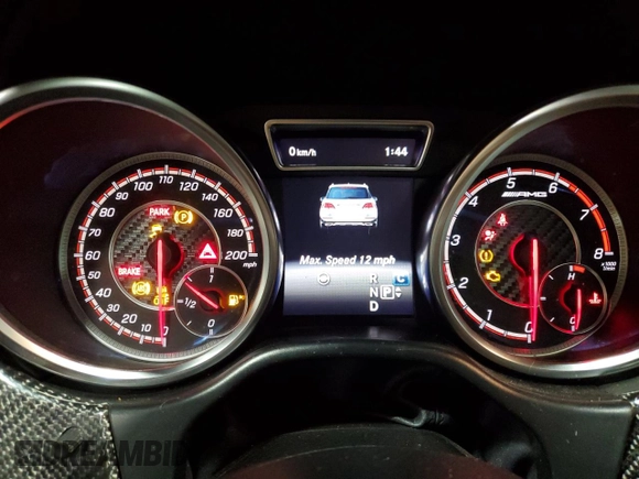 2017 Mercedes-Benz GLE 63 S AMG with VIN 4JGDA7FB0HA891389, listed as a Copart auction lot 86385514 with Not provided miles and Salvage title. Bid and sale history available at DreamBid. Image 9.