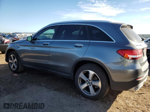 2019 Mercedes-Benz GLC with VIN WDC0G4KB5KV195188, listed as a Copart auction lot 73171522 with 45,545 mi miles. Bid and sale history available at carsss.com. Image 2.