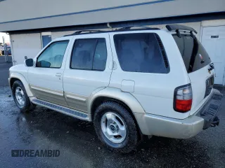 2000 Infiniti QX4 z VIN JNRAR07Y3YW084474, wystawiony jako Copart lot #87089994 z przebiegiem 237 974 mil mil oraz Szkody całkowita. Historia ofert i sprzedaży dostępna na DreamBid. Obrazek 2.