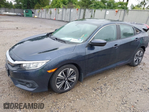 2017 Honda Civic EX-L with VIN 19XFC1F76HE008408, listed as a IAAI auction lot 42365568 with 59,948 mi miles and . Bid and sale history available at DreamBid. Image 2.