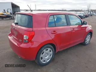2008 Scion xD with VIN JTKKU104X8J016744, listed as a IAAI auction lot 41788247 with 233,379 mi miles. Bid and sale history available at carsss.com. Image 4.